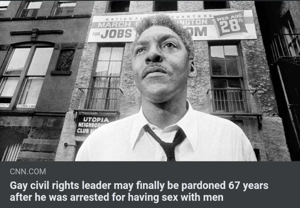 Gay Civil Rights Leader May Finally Be Pardoned 67 Years After He Was Arrested For Having Sex