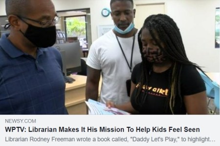 WPTV: Librarian Makes It His Mission To Help Kids Feel Seen