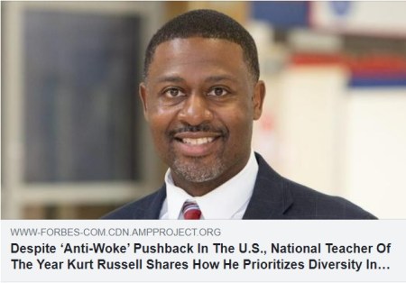 Despite ‘Anti-Woke’ Pushback In The U.S., National Teacher Of The Year Kurt Russell Shares How He Prioritizes Diversity In His Curriculum
