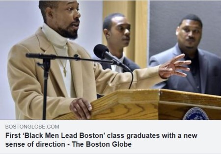 First ‘Black Men Lead Boston’ class graduates with a new sense of direction