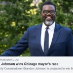Brandon Johnson wins Chicago mayor’s race