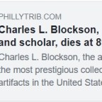 Charles L. Blockson, prominent historian and scholar, dies at 89