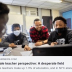 Black male teacher perspective: A desperate field