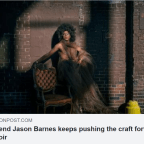 Drag legend Jason Barnes keeps pushing the craft forward as Pussy Noir