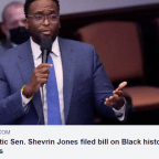 Democratic Sen. Shevrin Jones filed bill on Black history standards