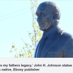 ‘It embeds my fathers legacy,’ John H. Johnson statue honors Arkansas native, Ebony publisher